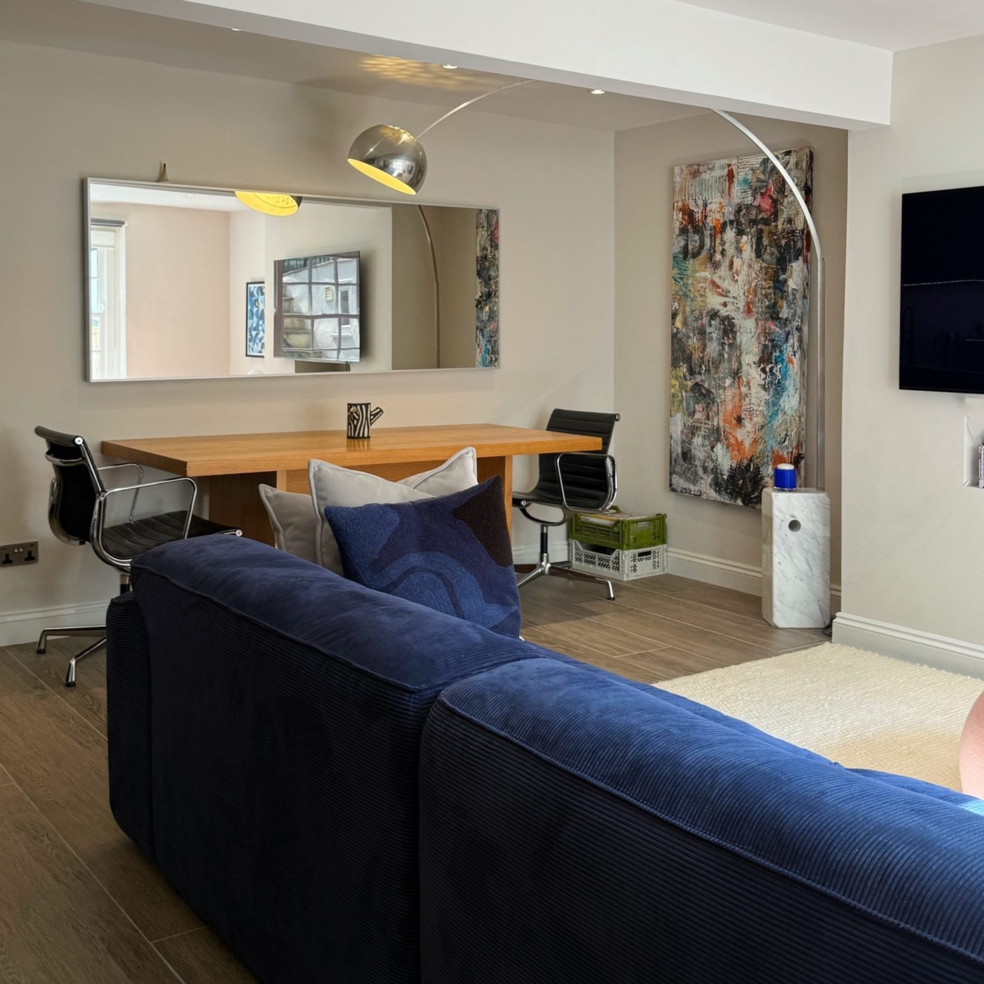 NoHi, the living and dining room