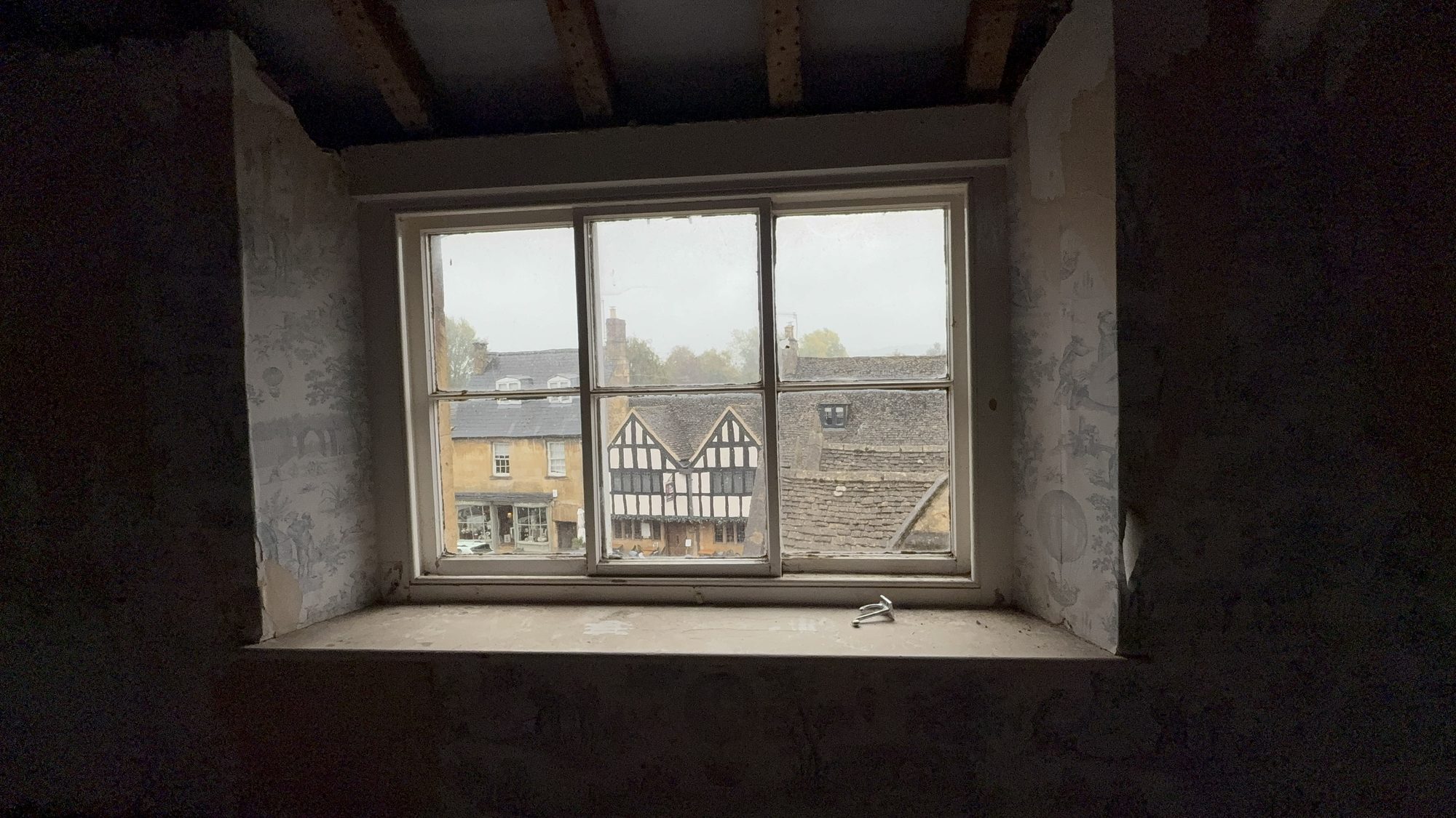 Sundial, a window looking out over the town