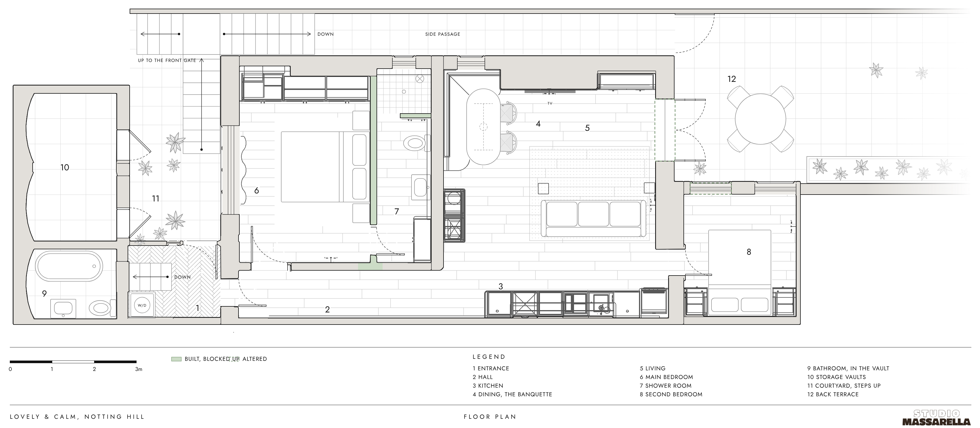 Lovely and Calm, floor plan