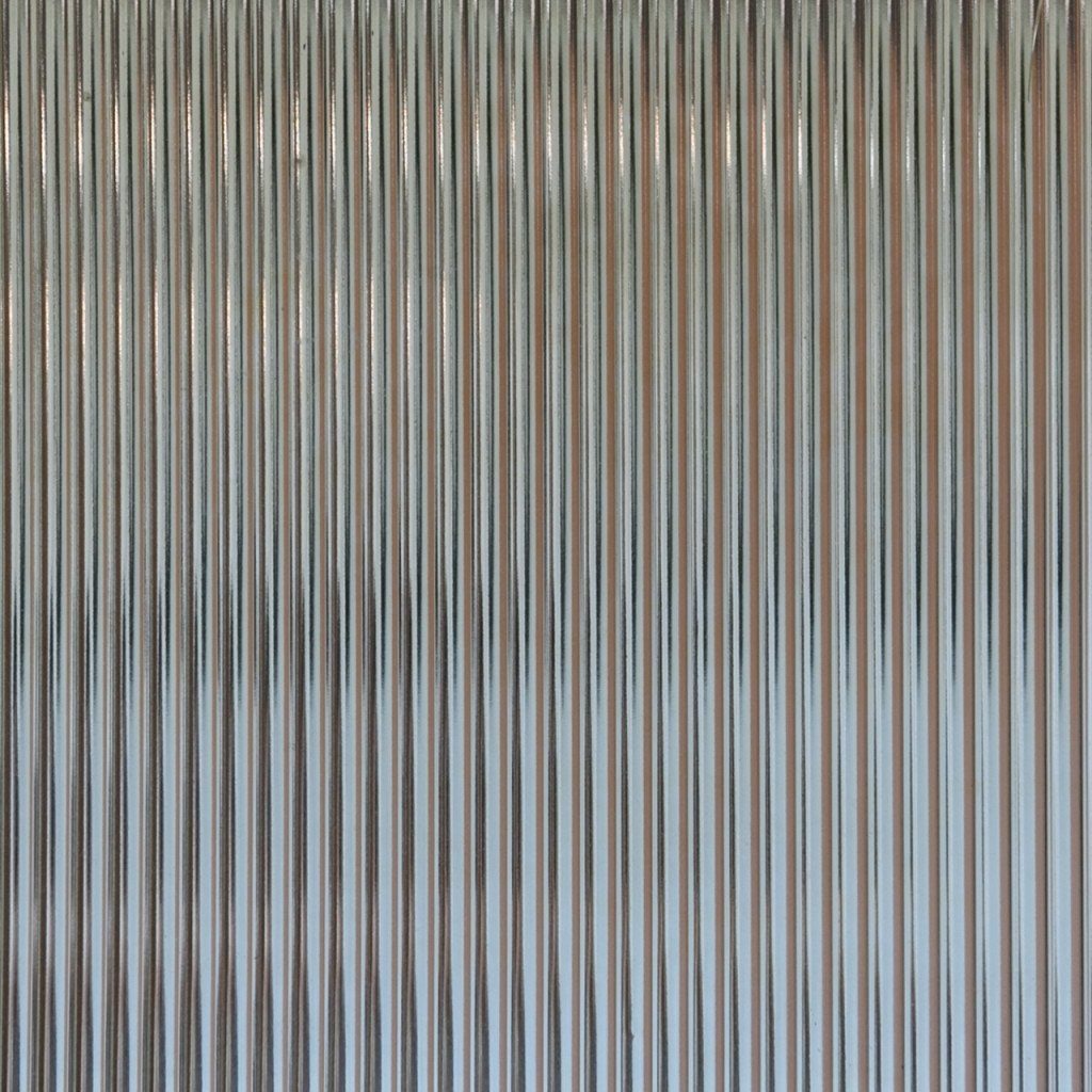 Lovely and Calm, fluted glass