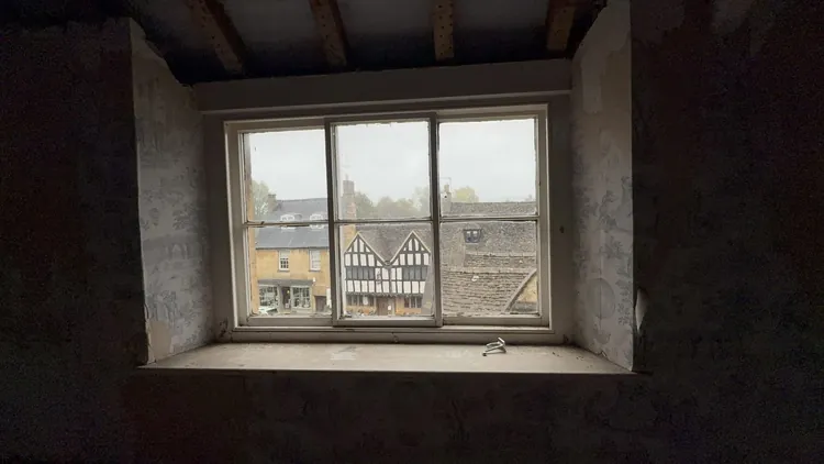 Sundial, a window looking out over the town