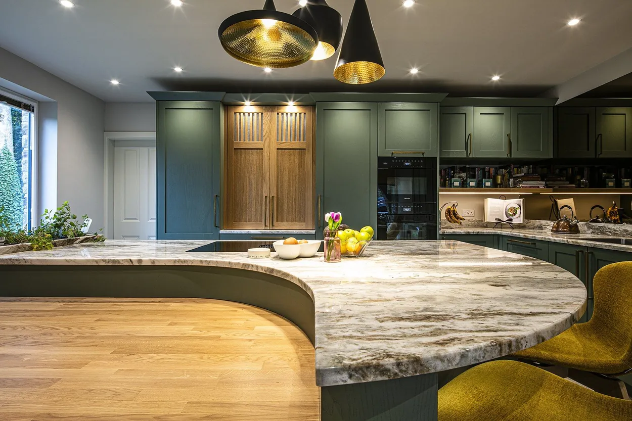 Denby Bespoke Kitchen, created in collaboration with KC Design House