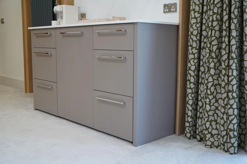 Suite Escape, the coffee station drawers