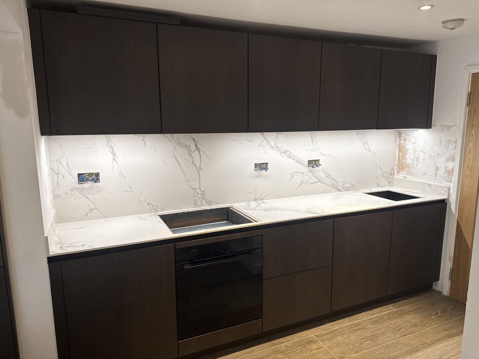 NoHi, The Dekton splashback fitted